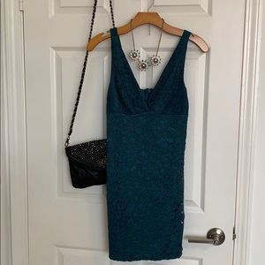 Topshop lace dress